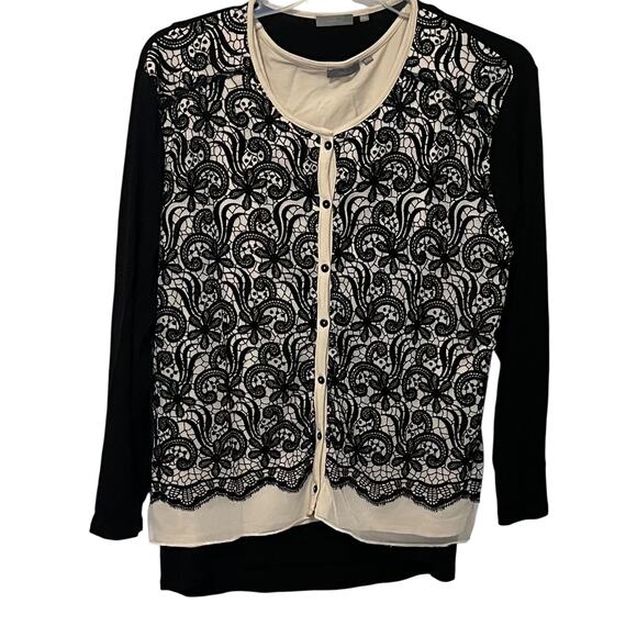 AMBEE 2-PC. SLEEVELESS MIDI DRESS & JACKET, WOMENS, XXL, TAN BLACK-ABSTRACT - Picture 1 of 12